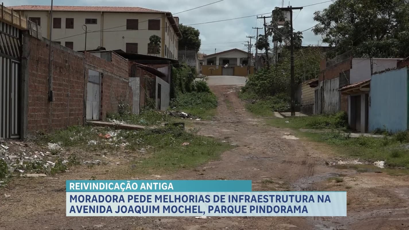 Falhas na infraestrutura causam riscos a moradores da Avenida Joaquim Mochel, em São Luís