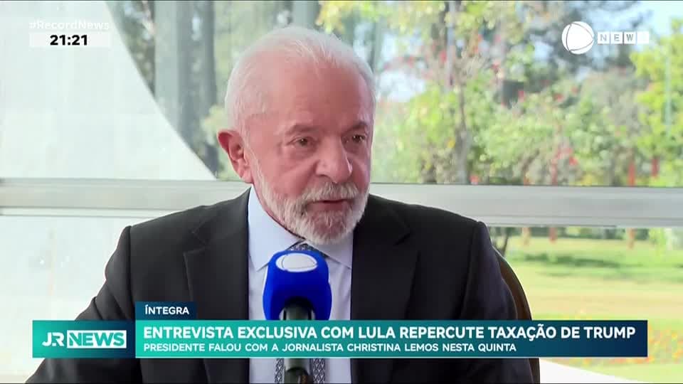 EXCLUSIVO: 'A Lei da Reciprocidade será colocada em prática', diz Lula