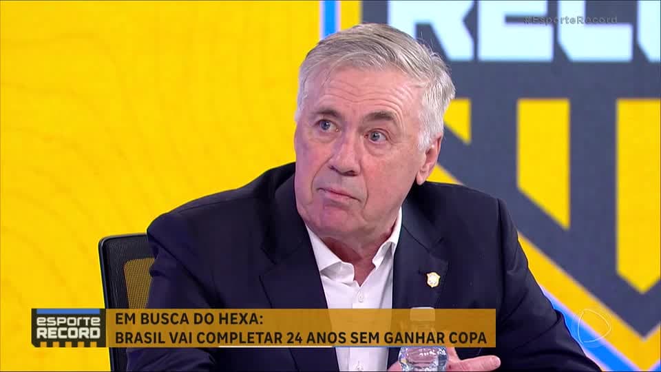 Ancelotti fala sobre chances de Neymar jogar a Copa: ‘Tem que estar 100%’