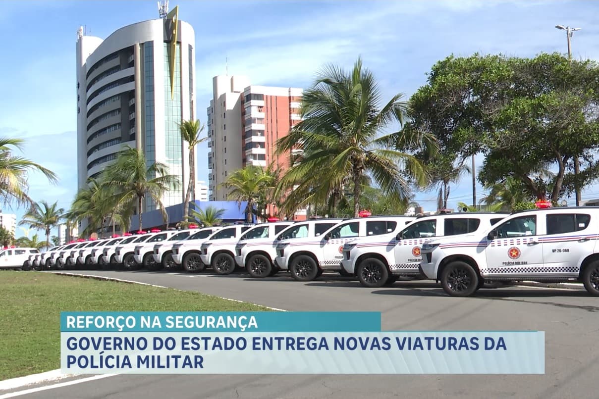 Governo do Maranhão entrega mais de 80 viaturas e equipamentos para reforçar a segurança pública