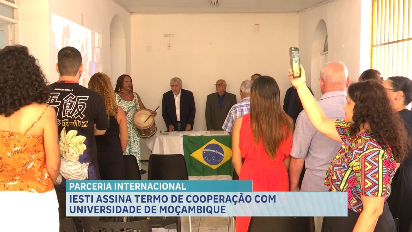 IESTI firma cooperação internacional com universidade de Moçambique e amplia integração científica e cultural