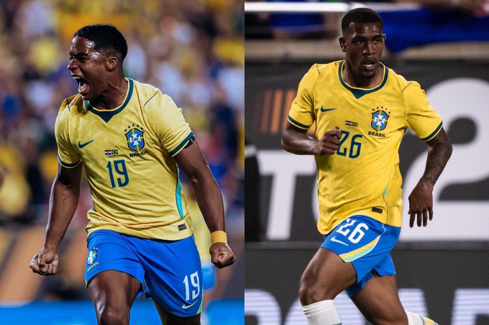 Caçulas da seleção, Endrick e Rayan são os mais jovens na Copa desde Ronaldo