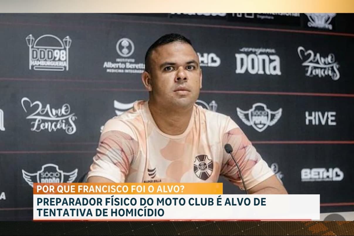 Polícia Civil investiga tentativa de homicídio contra preparador físico do Moto Club em São José de Ribamar