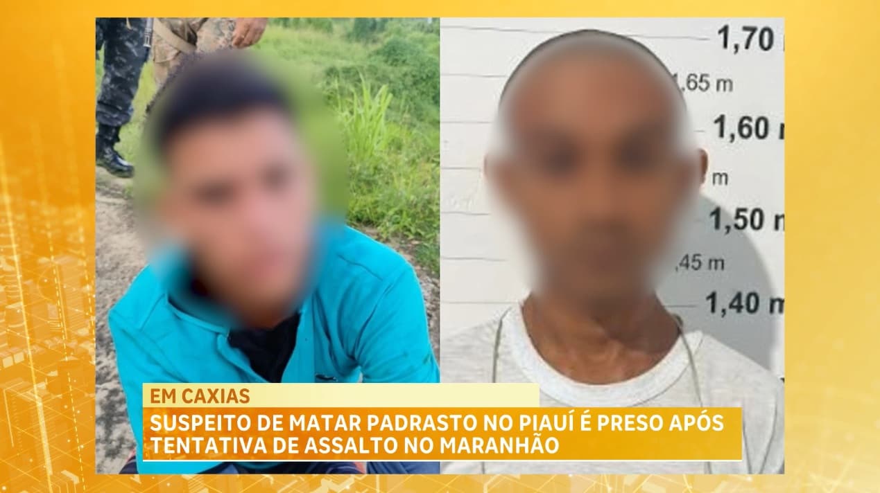 Suspeito de matar padrasto no Piauí é preso após tentativa de assalto no Maranhão