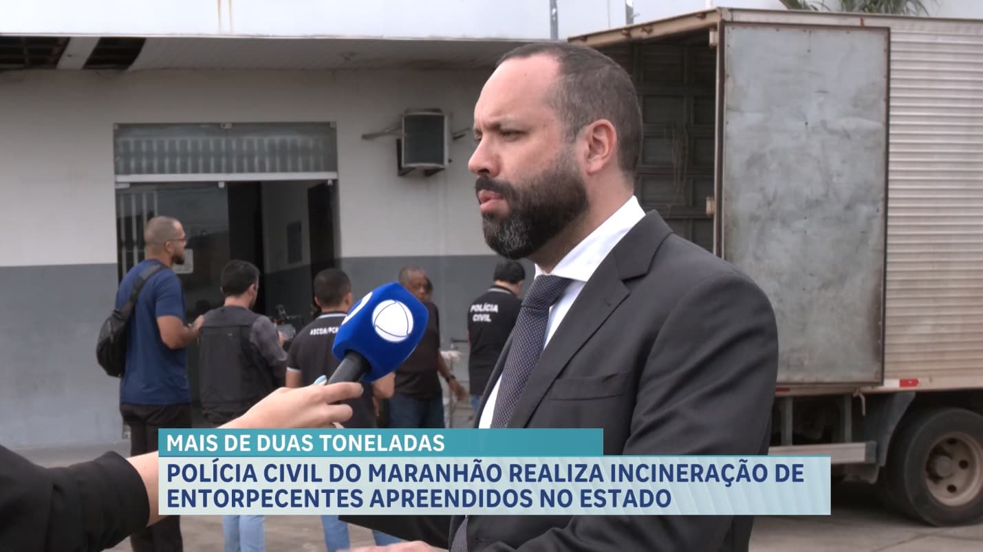 Polícia Civil do Maranhão incinera mais de duas toneladas de drogas apreendidas no estado
