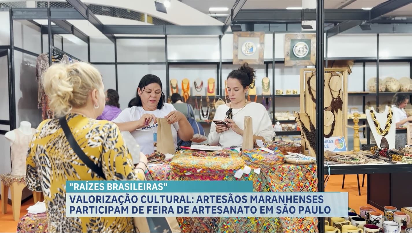 Artesanato maranhense ganha destaque em feira nacional em São Paulo