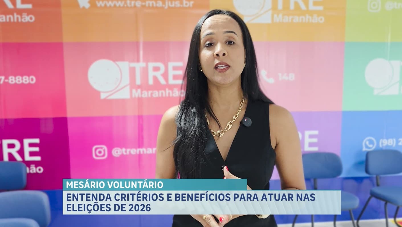 Inscrições para mesários voluntários nas eleições estão abertas no Maranhão