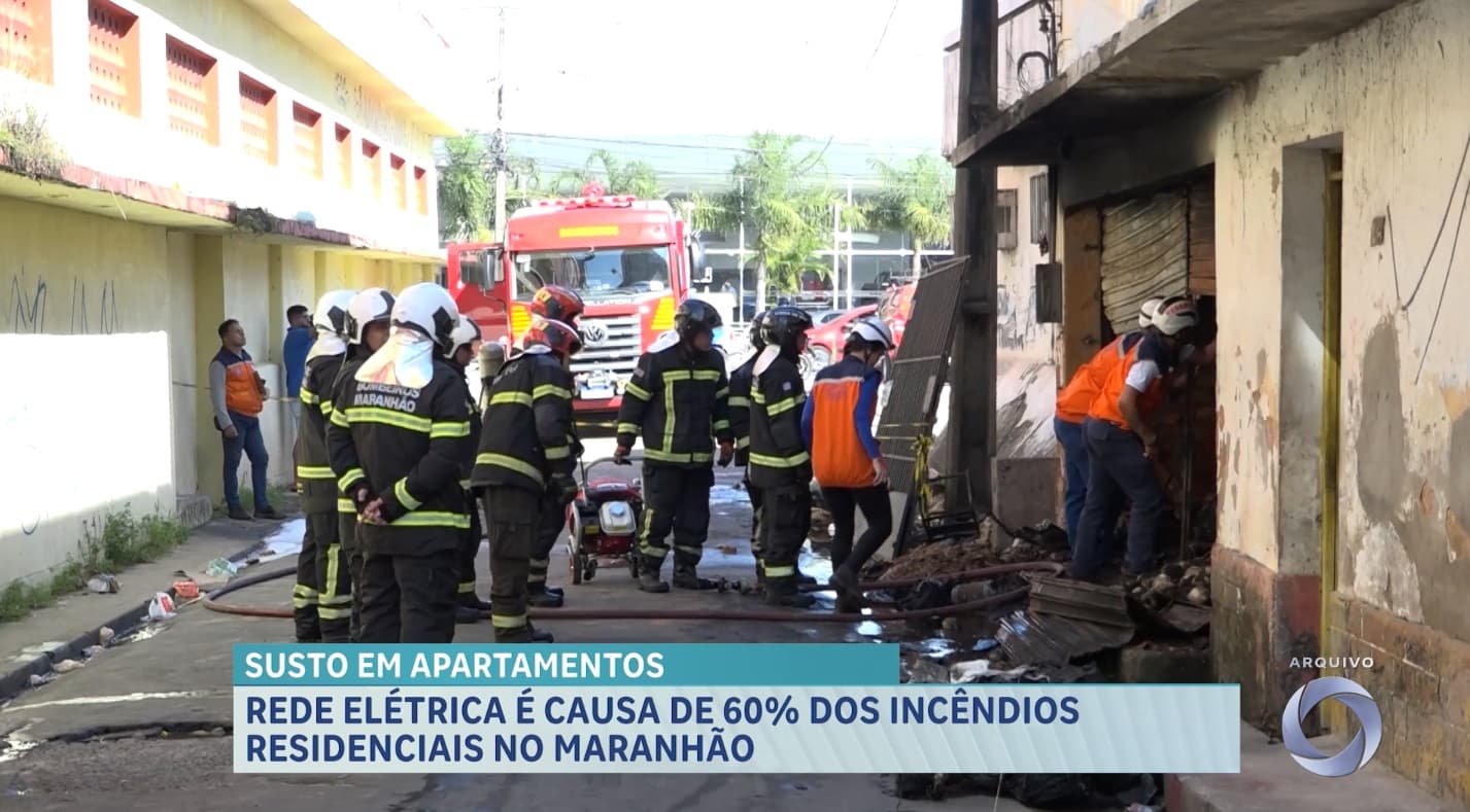 Incêndios em São Luís acendem alerta para riscos elétricosb