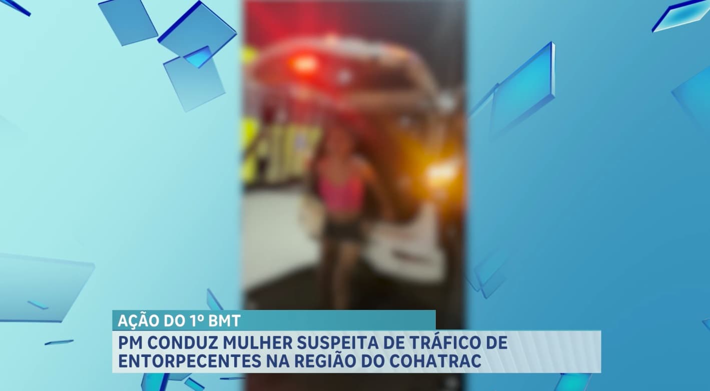 Mulher é presa suspeita de tráfico de drogas no Cohatrac 3, em São Luís