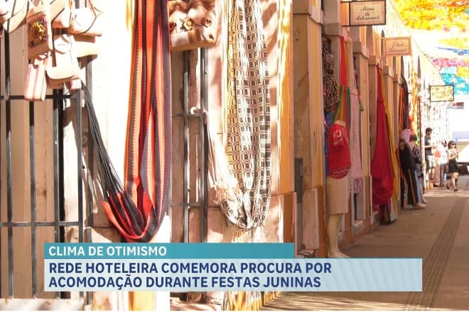 Rede hoteleira registra crescimento durante festas juninas