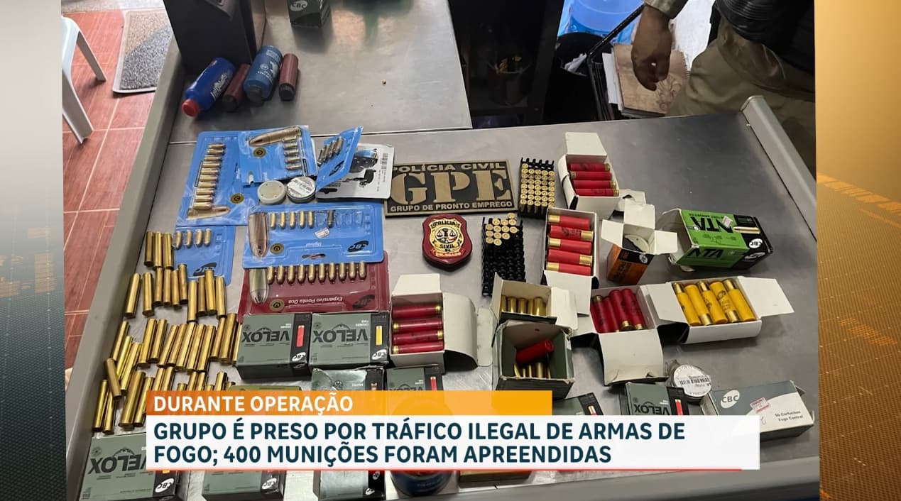Grupo é detido por suspeita de tráfico de armas em Tuntum- MA