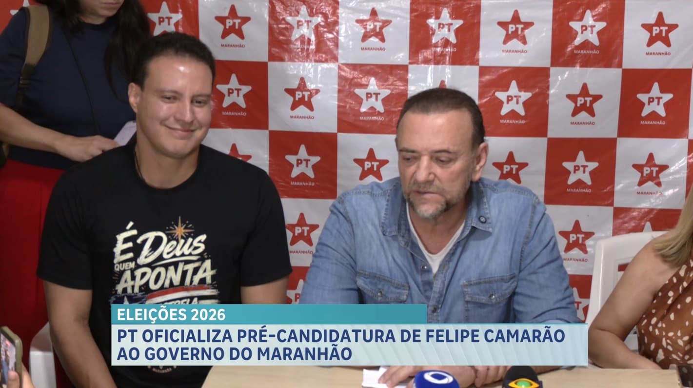 PT lança pré-candidatura de Felipe Camarão ao Governo do Maranhão para 2026