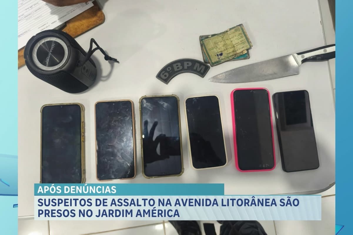 Três homens são presos suspeitos de assalto a ônibus na linha Calhau/Litorânea em São Luís