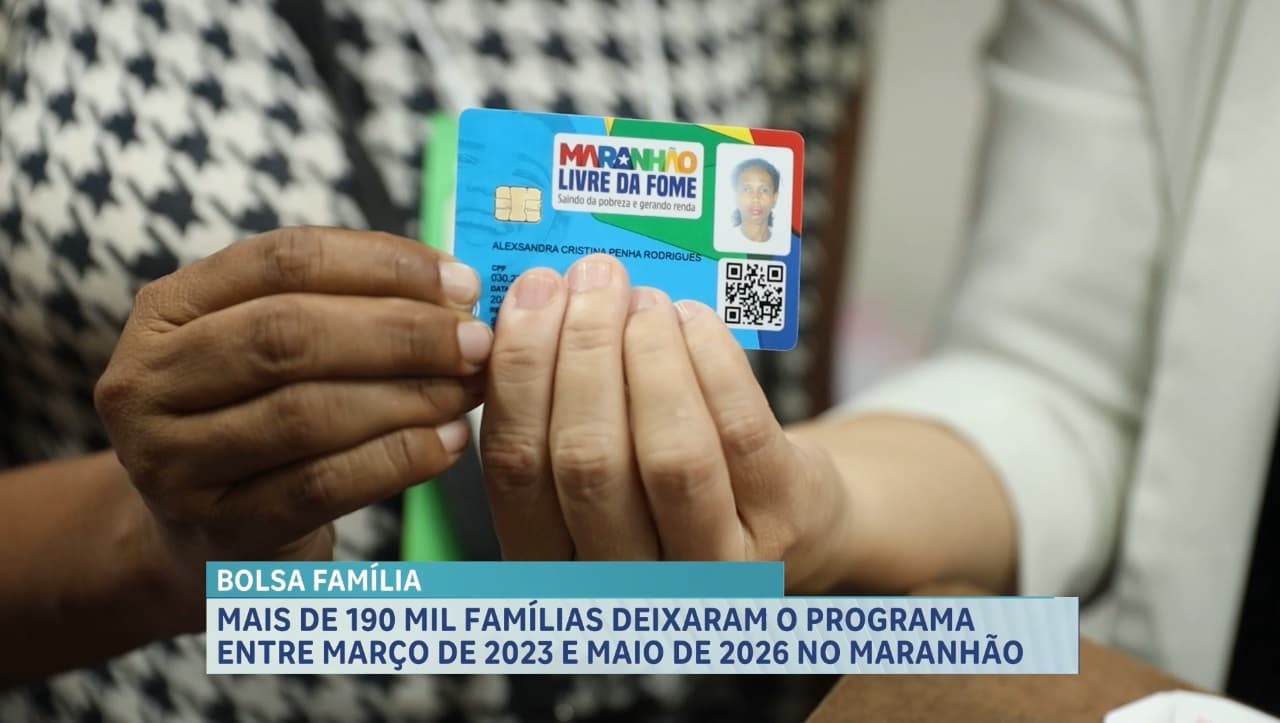 Mais de 190 mil famílias deixaram o programa do bolsa família de 2023 a 2026