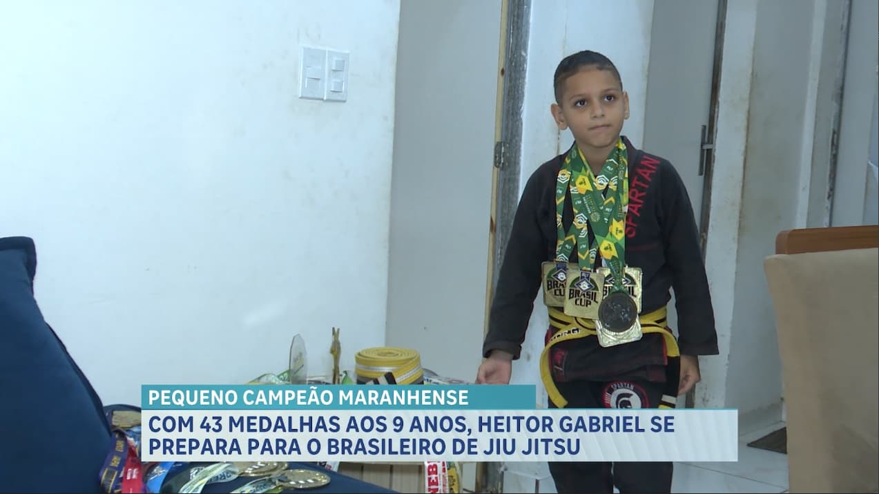 Jovem maranhense vai disputar campeonato brasileiro de Jiu Jitsu em São Paulo