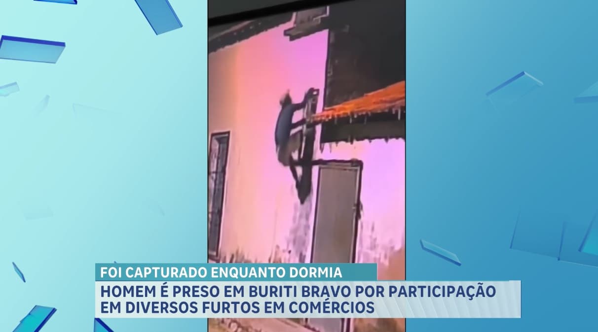 Suspeito é preso por envolvimento em crimes em estabelecimentos, no interior do Maranhão