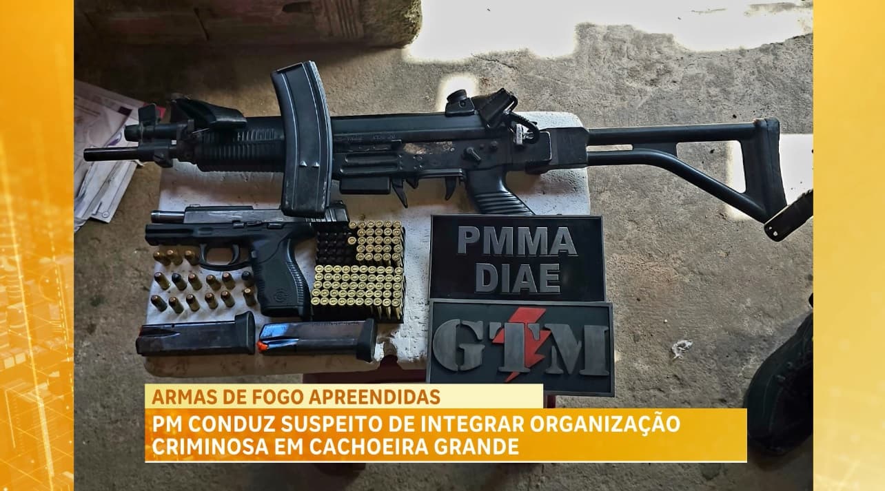 Homem suspeito de integrar organização criminosa é detido em Cachoeira Grande