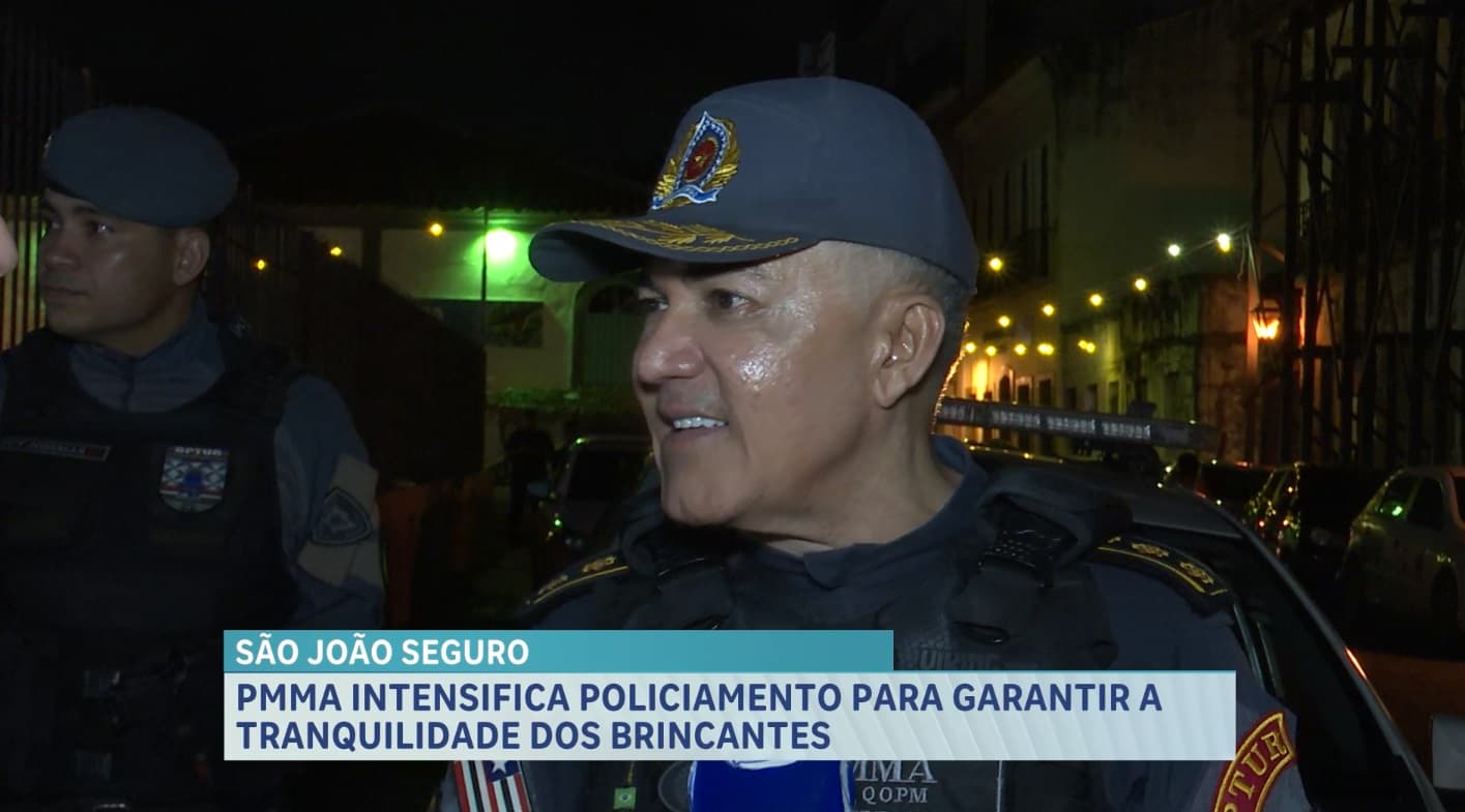Segurança é reforçada nos arraiais de São Luís durante o período junino