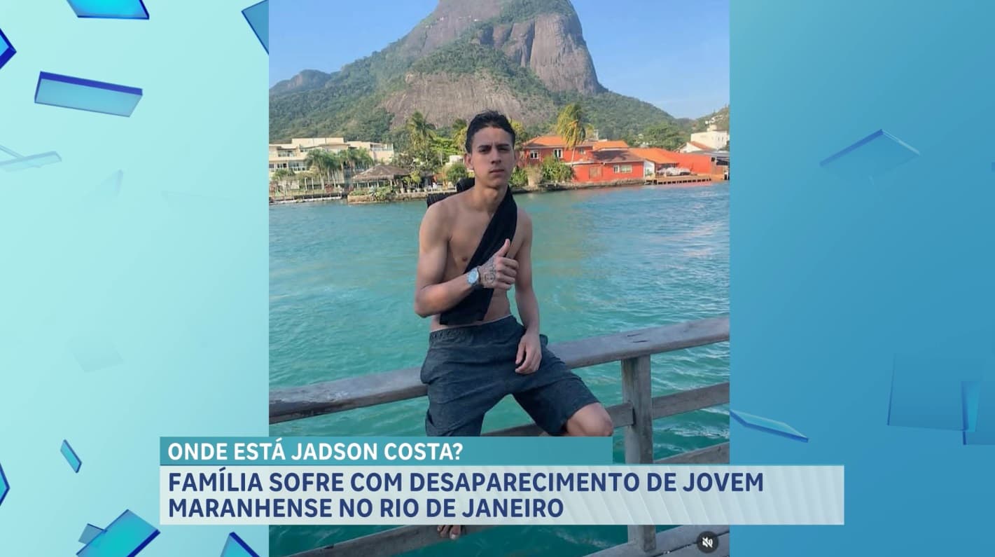 Jovem maranhense desaparece no Rio de Janeiro e família pede respostas