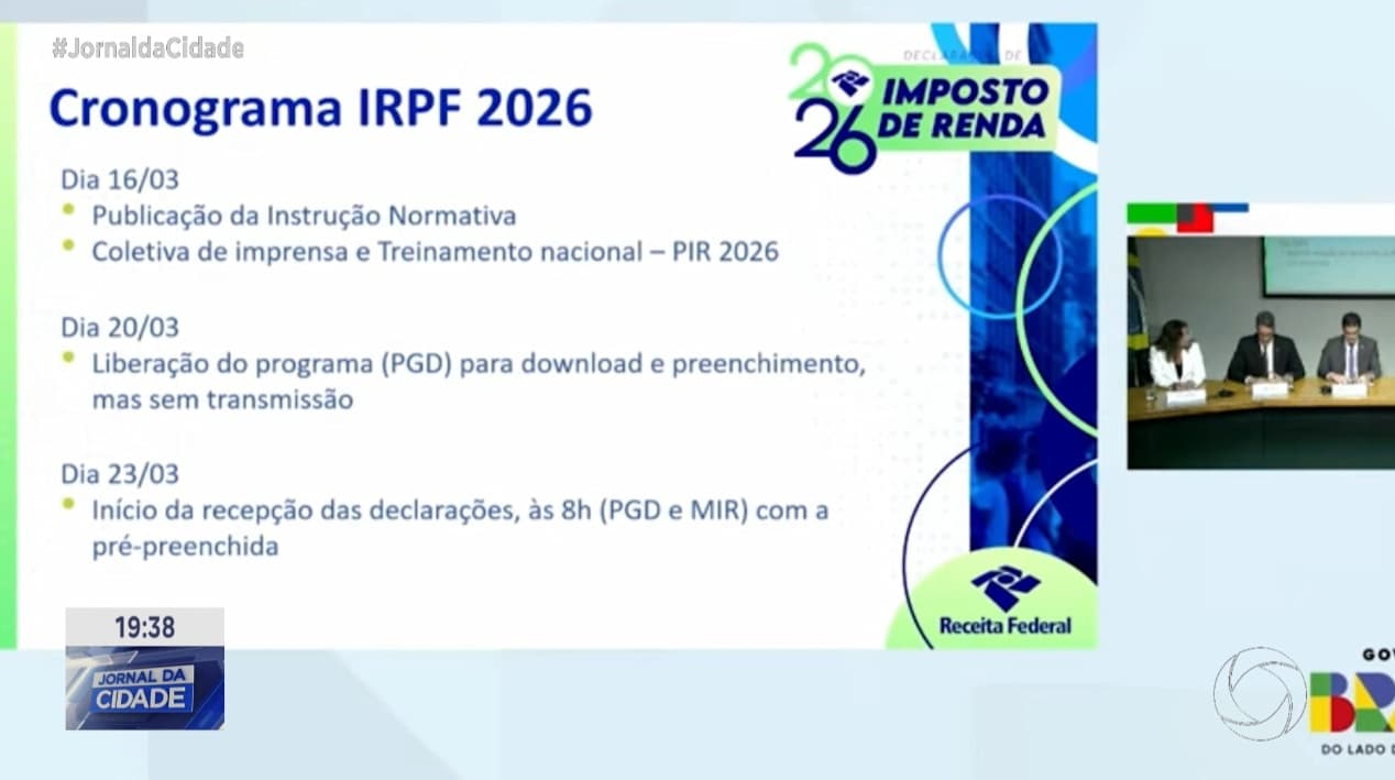 Conexão Brasília: Receita Federal anuncia novas regras do Imposto de Renda 2026