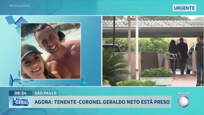 Tenente-coronel Geraldo Neto é preso em SP por suspeita de matar a mulher, a PM Gisele