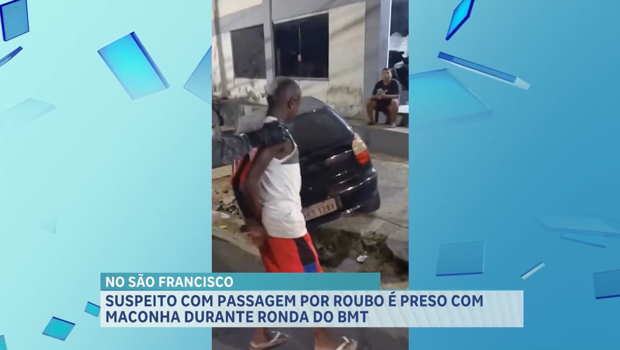 PM conduz homem por posse de entorpecentes na Ilhinha
