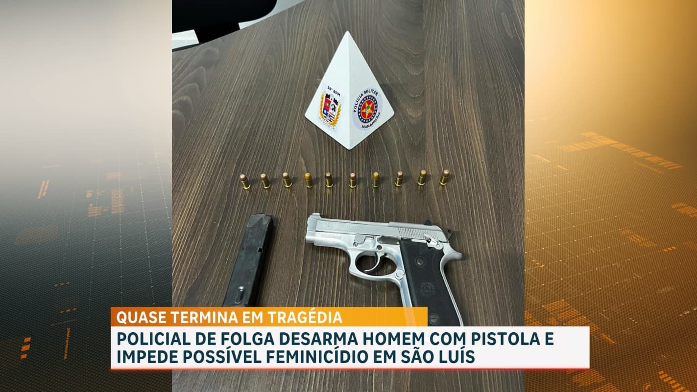 Policial de folga desarma suspeito armado e evita possível tragédia na Liberdade