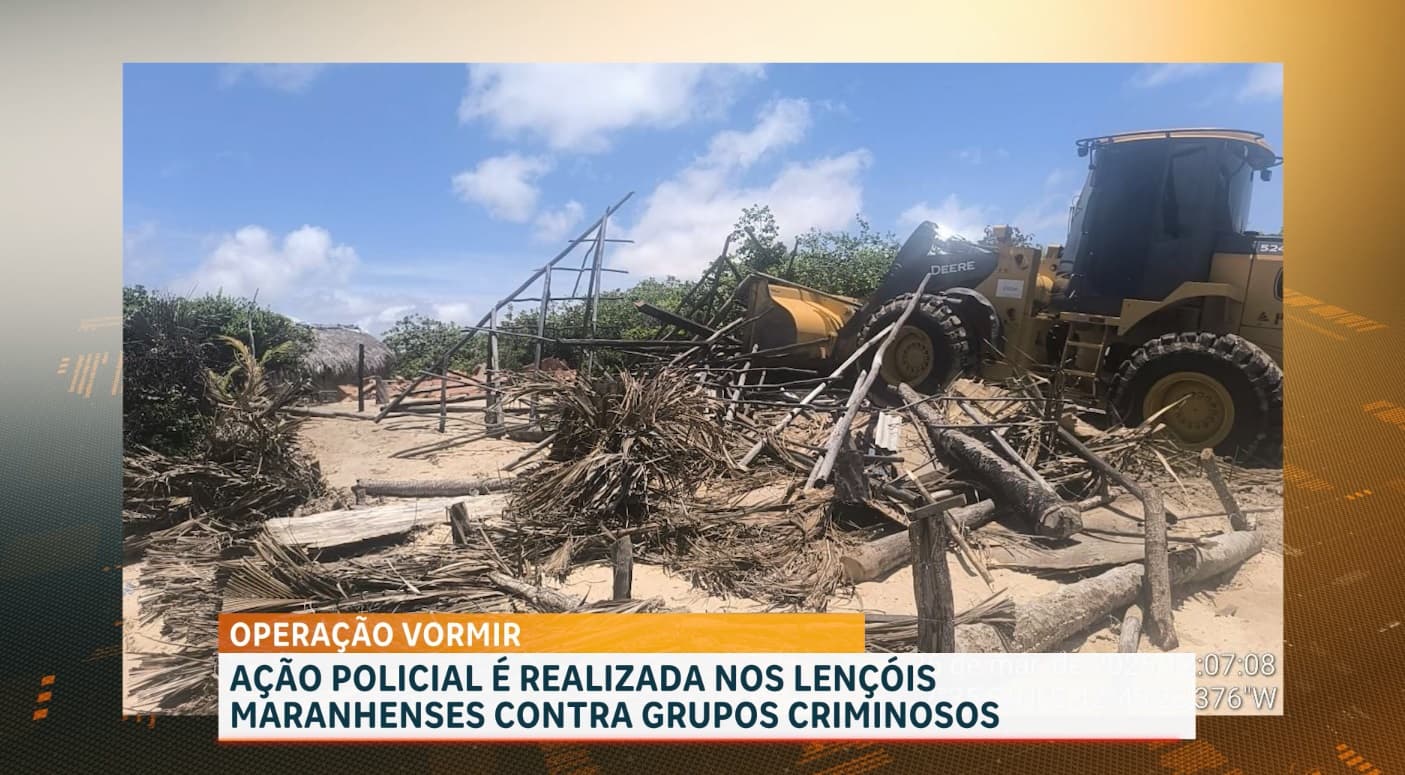 Operação Vormir combate crimes ambientais no Parque Nacional dos Lençóis Maranhenses