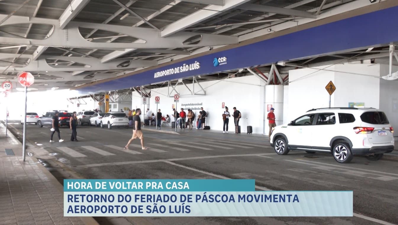 Aeroporto de São Luís registra aumento no movimento após feriado de Páscoa