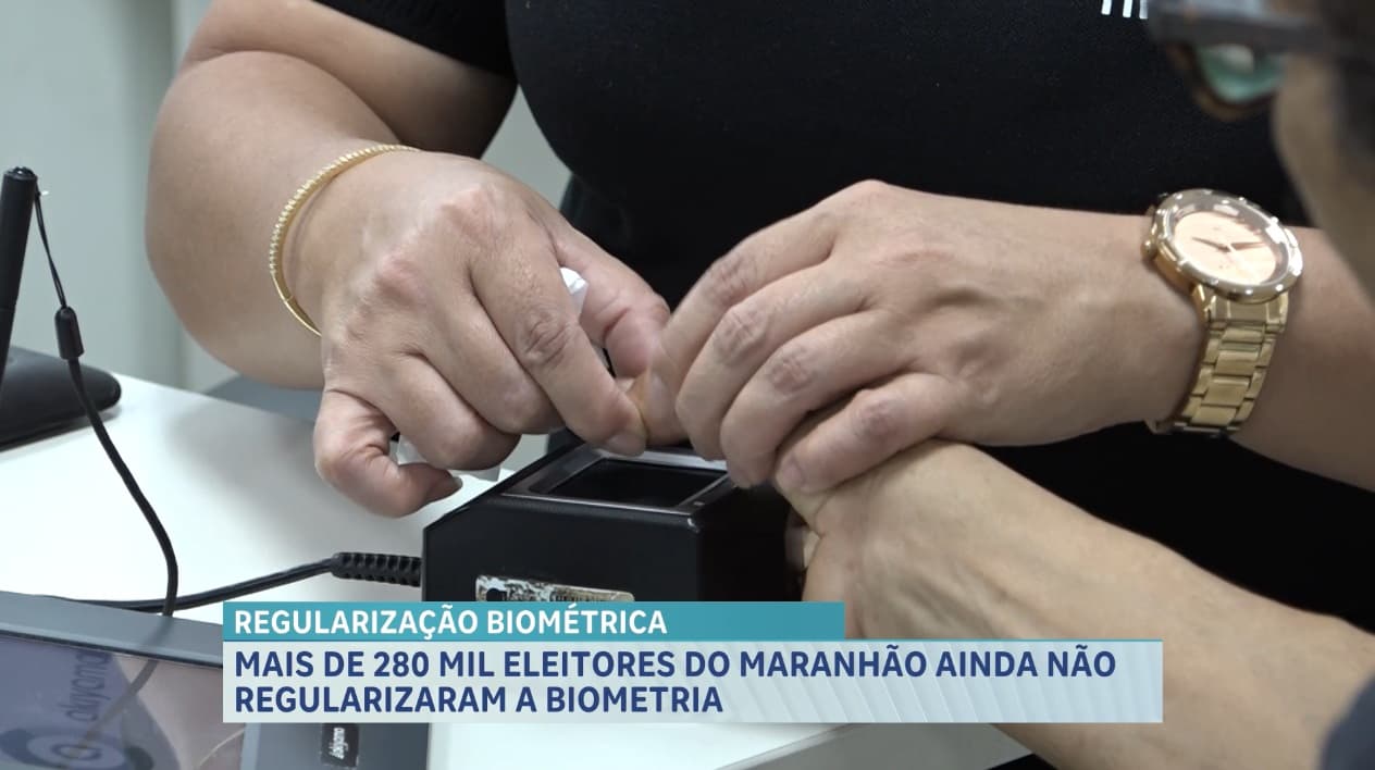 Mais de 280 mil eleitores do Maranhão ainda não regularizaram a biometria