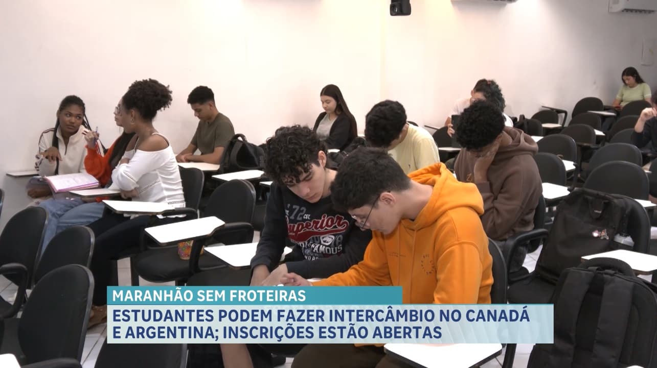 Estudantes da rede pública podem fazer intercâmbio no Canadá e Argentina; inscrições estão abertas