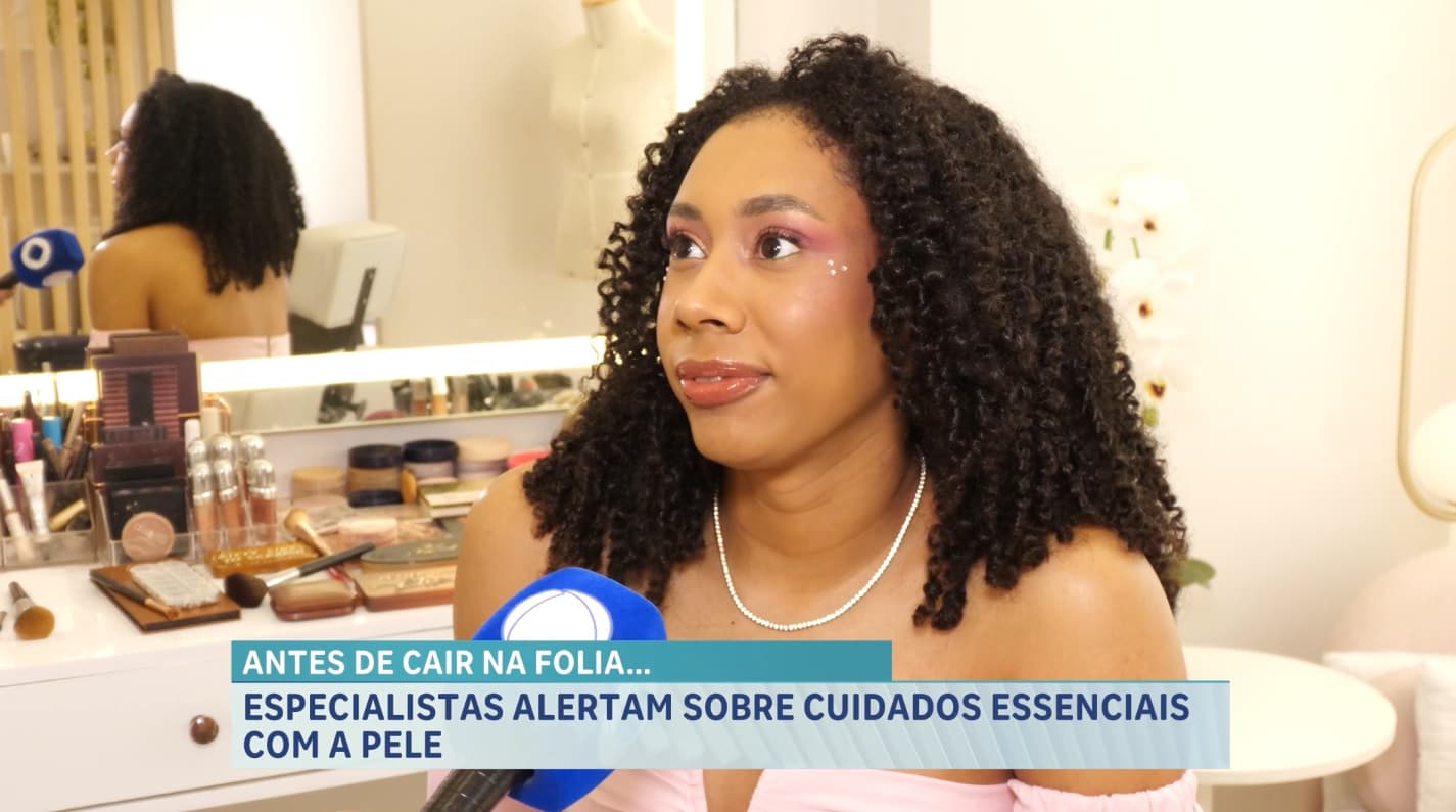Bloco da Cidade 2026: Sol intenso e maquiagem pesada exigem cuidados no Carnaval