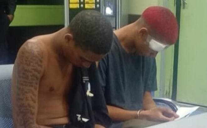 Ladrões de celular apanham de passageiros e são presos no Rio