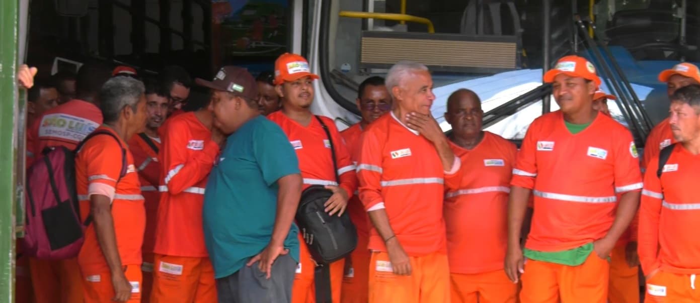 Garis realizam paralisação em São Luís e cobram valorização profissional