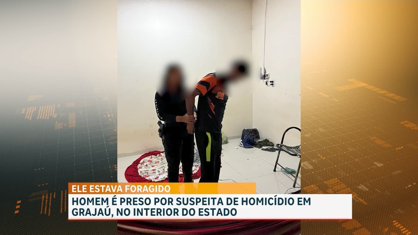 Polícia Civil cumpre mandado e prende homem em Grajaú