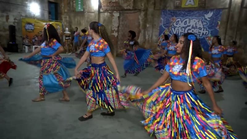 São João da Cidade 2026: Cacuriá da Vila Goreth ensaia para as apresentações de 2026