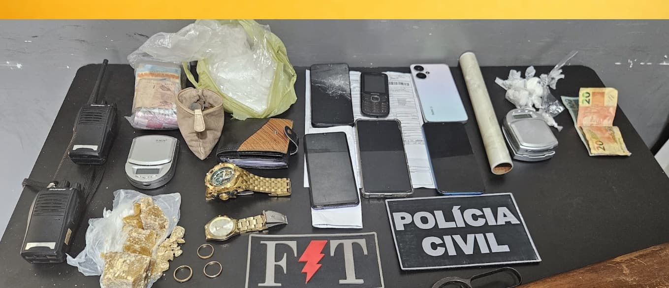 Operação integrada prende quatro suspeitos de tráfico de drogas em Pinheiro