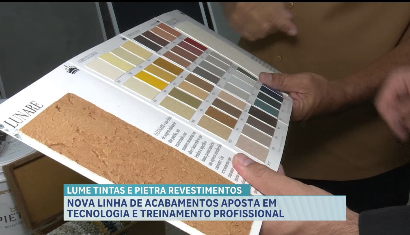 Lume Tintas e Pietra Revestimentos lançam nova linha de acabamentos no Maranhão
