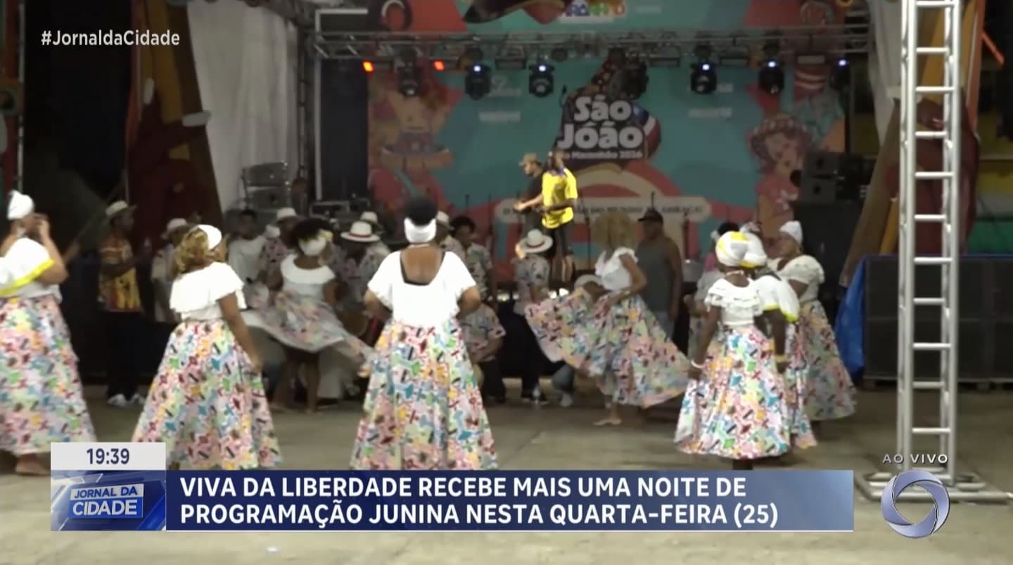 São João da Cidade 2026: Viva da Liberdade recebe programação cultural das festas juninas