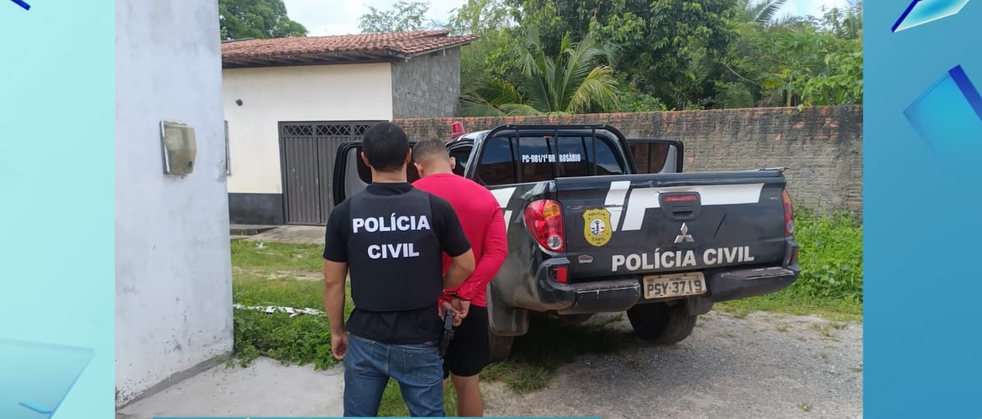 Homem é preso suspeito de tentar matar ex-companheiro da esposa em Rosário