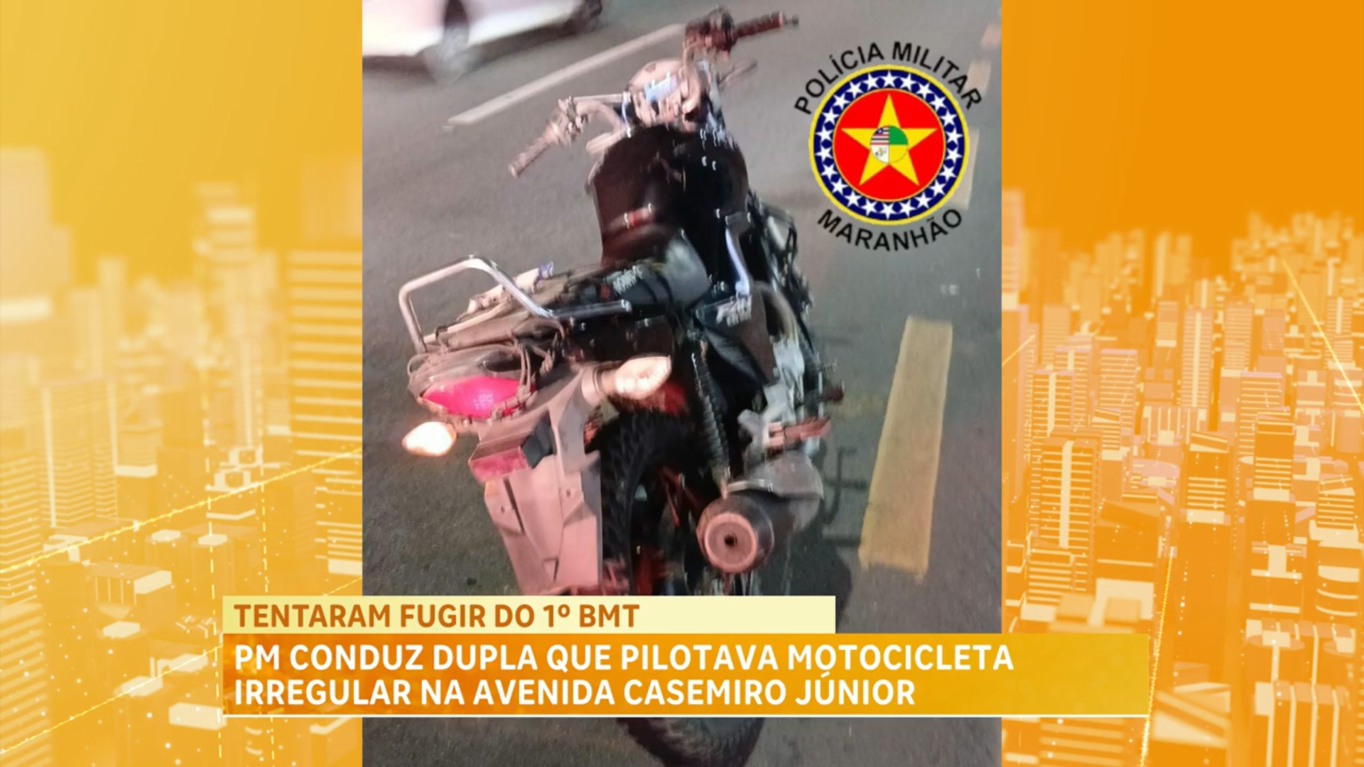 PM apreende simulacro de arma após perseguição no bairro Anil