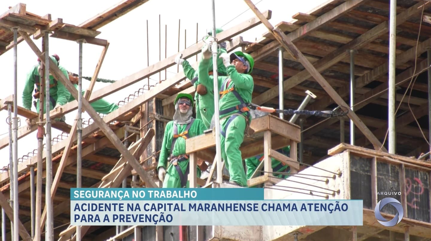 Trabalhador fica ferido em acidente e reabre debate sobre segurança laboral no Maranhão