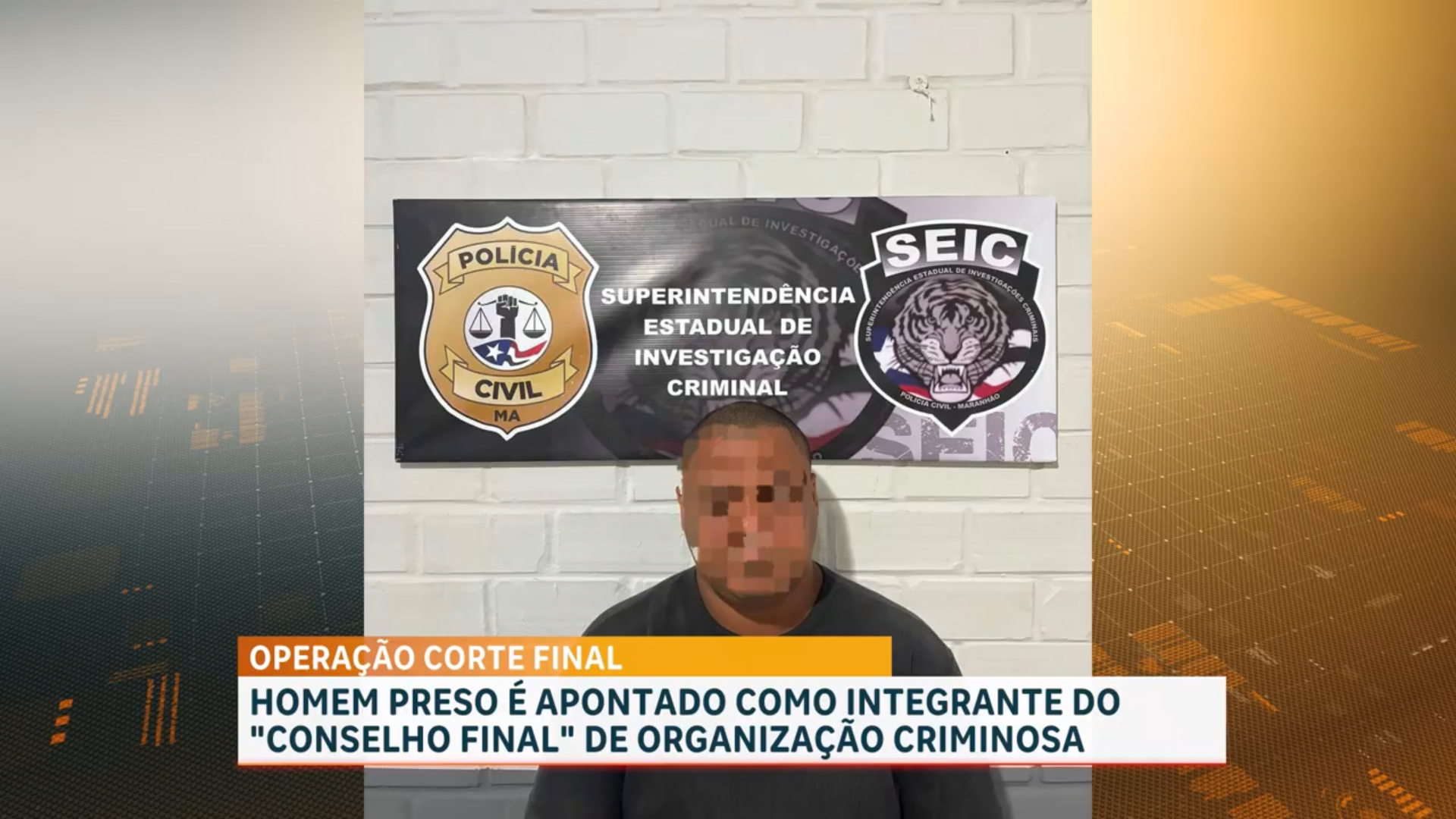 Operação Corte Final: força integrada prende suspeito de liderança em grupo criminoso