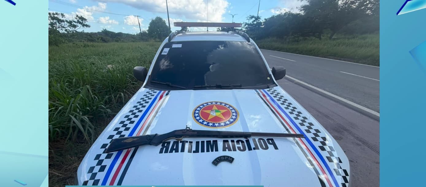Polícia Militar apreende duas armas de fogo em ocorrências distintas em São Luís