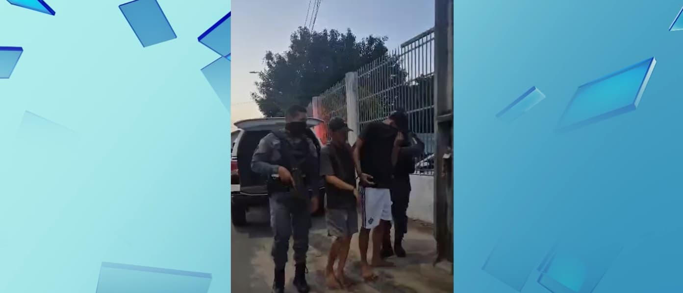 Dois homens são presos suspeitos de assaltar motorista por aplicativo na Grande Ilha