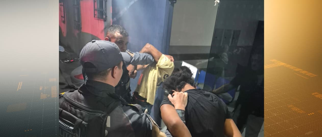 Casal é preso após assalto a ônibus da linha Bom Jardim