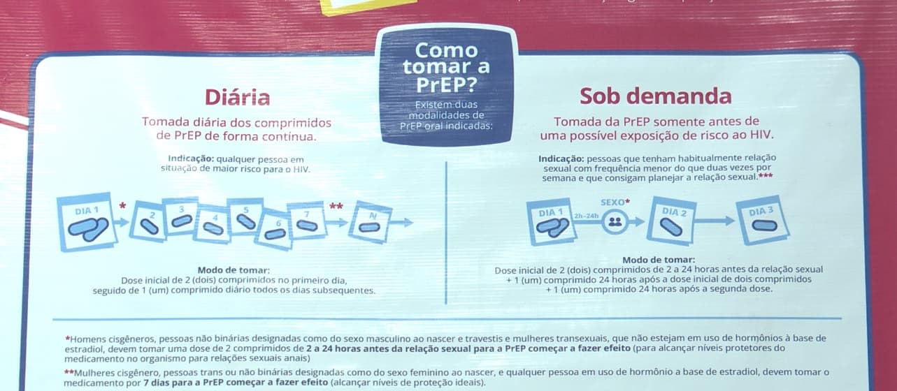 PrEP reforça prevenção ao HIV e está disponível gratuitamente pelo SUS