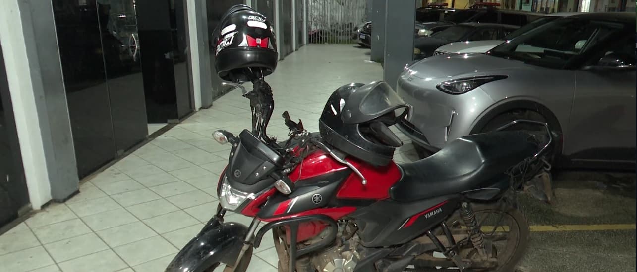 Motocicleta roubada é recuperada pela ROTAM no Ipase de Baixo