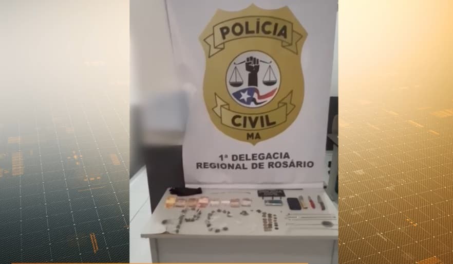 Homem é preso em flagrante por tráfico de drogas durante investigação de homicídio
