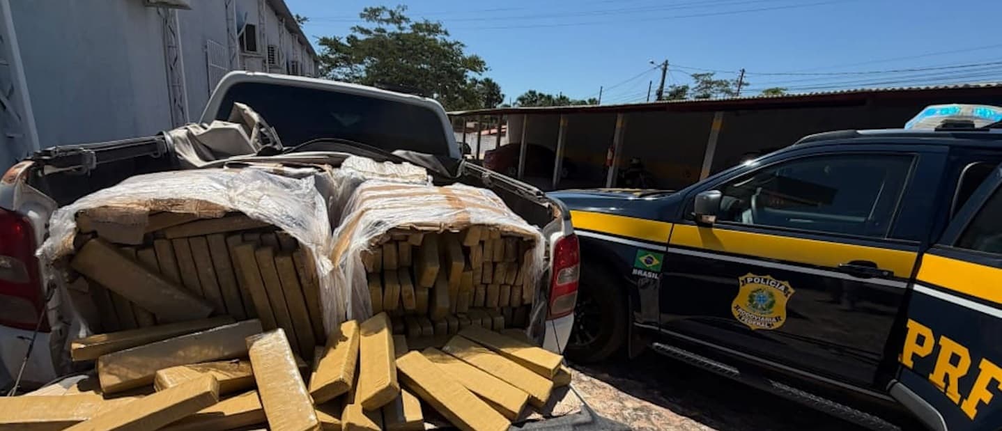 Dois homens foram presos com mais de 300 quilos de maconha na BR-135
